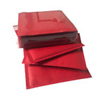 赤い空気パッドを入れられた封筒の自己のシール120ミクロン6*10のインチのクラフトの泡郵便利用者