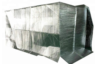 熱絶縁材のクーラーの輸送箱はさみ金、1x1.2x1m熱容器はさみ金