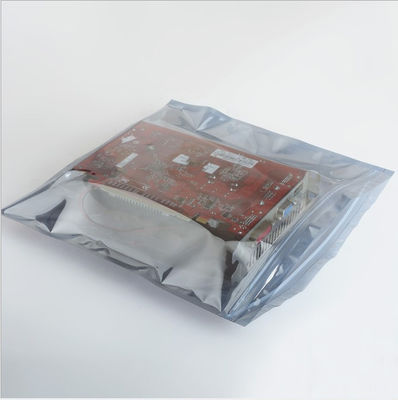 薄板にされた11X15インチESDの障壁はロゴの帯電防止保護袋を袋に入れる